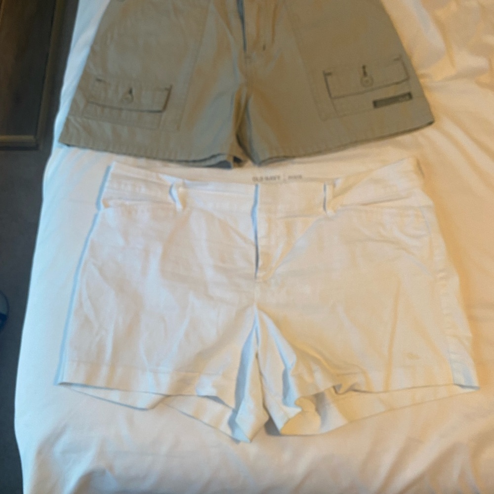 Classic White Women's Shorts